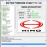 MODULE DPF OFF DENSO SH7055/7058 HINO TRUCK