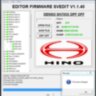 MODULE DPF OFF DENSO SH7055/7058 HINO TRUCK