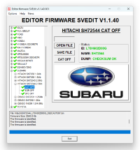 Module CAT OFF HITACHI SH72544 2,5 MB SUBARU