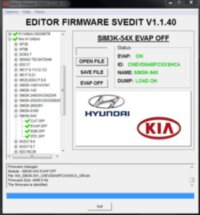 MODULE EVAP OFF SIM3K-540/541/542/543 HYUNDAI KIA